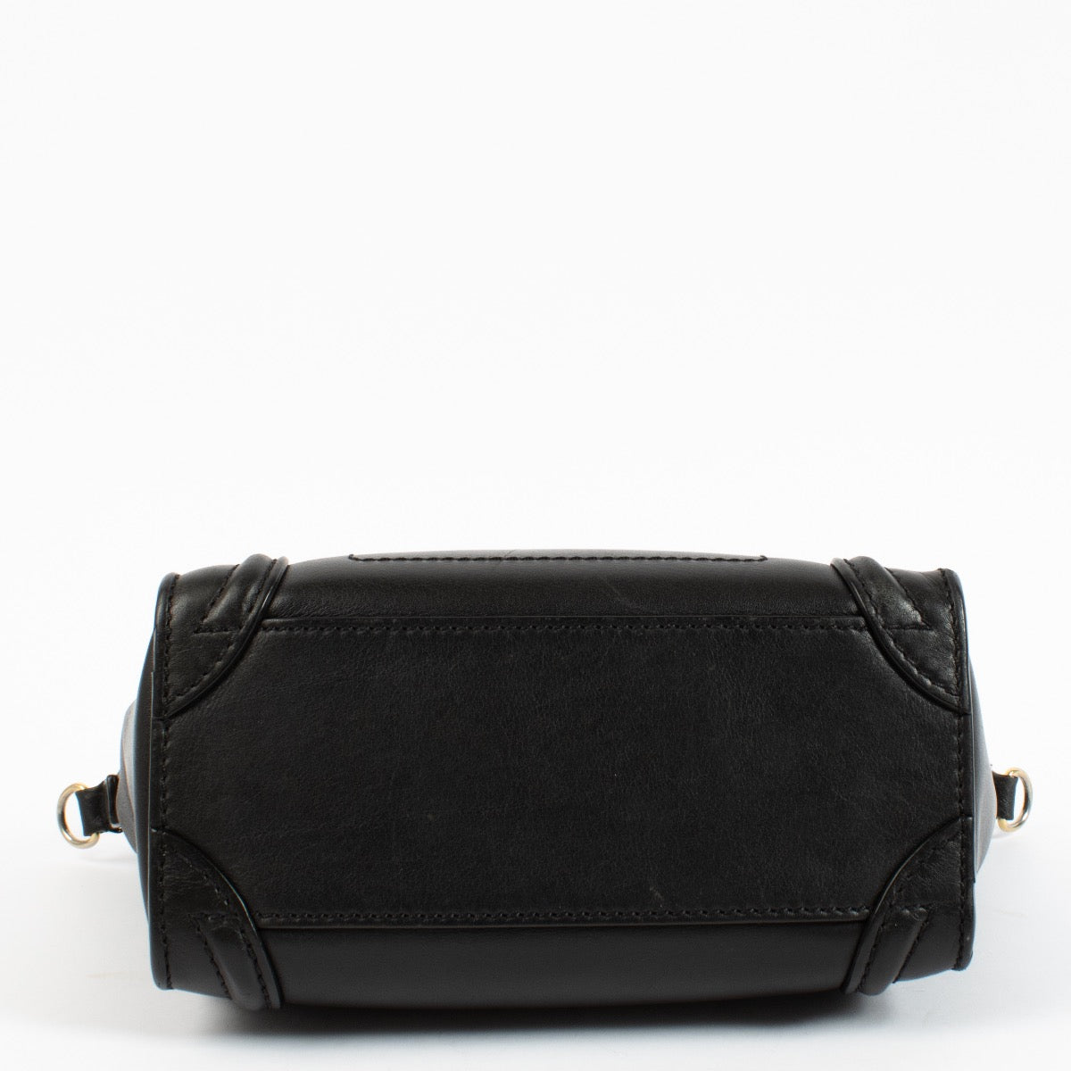 Shop safe online at Labellov in Antwerp, Brussels and KNokke this 100% authentic second hand Celine Black Luggage Nano Top handle