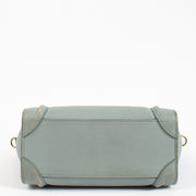 Shop safe online at Labellov in Antwerp, Brussels and KNokke this 100% authentic second hand Celine Grey Lugagge Nano Top Handle