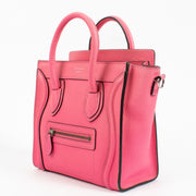 shop 100% authentic second hand Celine Pink Luggage Nano Top Handle on Labellov.com