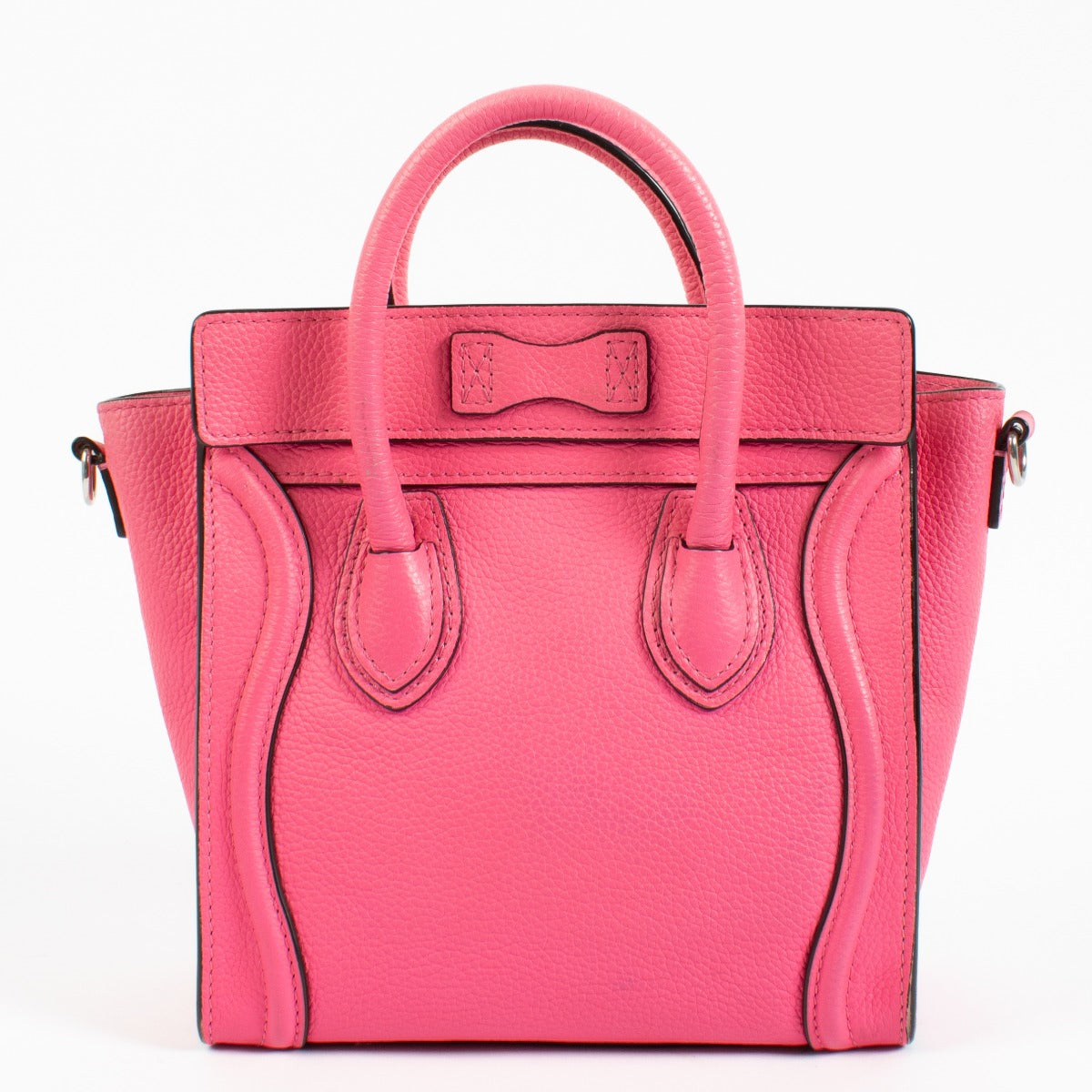 shop 100% authentic second hand Celine Pink Luggage Nano Top Handle on Labellov.com