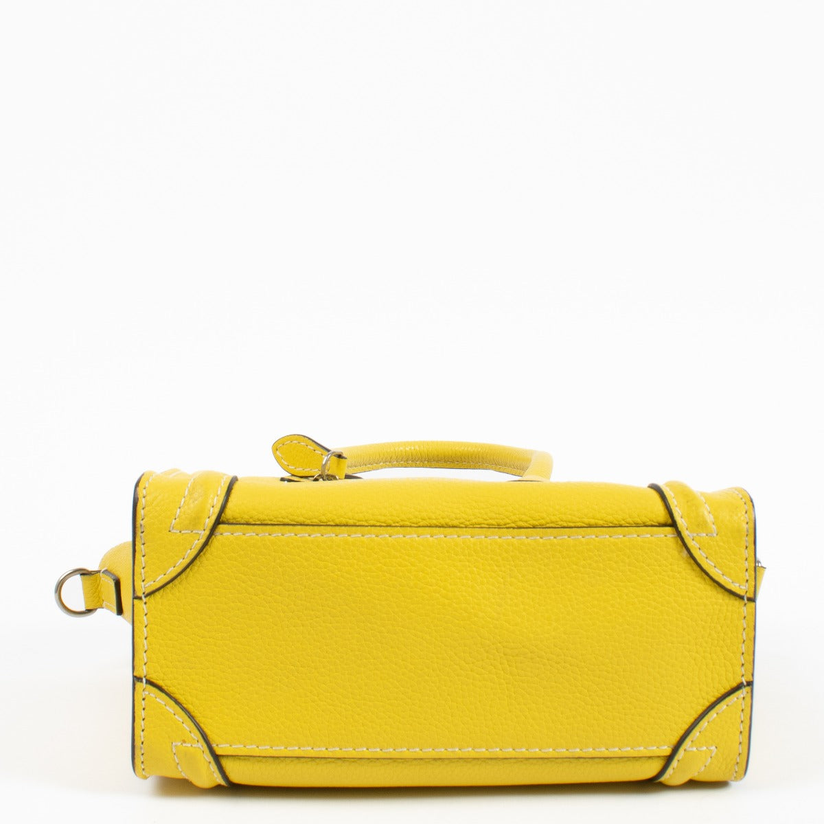 shop 100% authentic second hand Celine Yellow Luggage Nano Top handle on Labellov.com