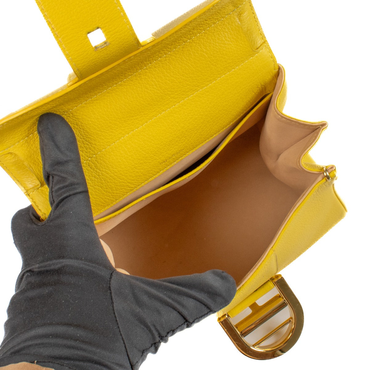 Delvaux Mimosa Sellier Brillant Mini Tas