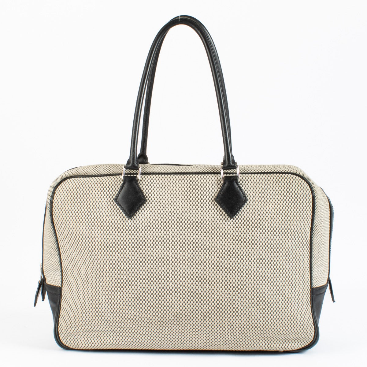 Hermès Plume 32 Canvas/Swift Tas