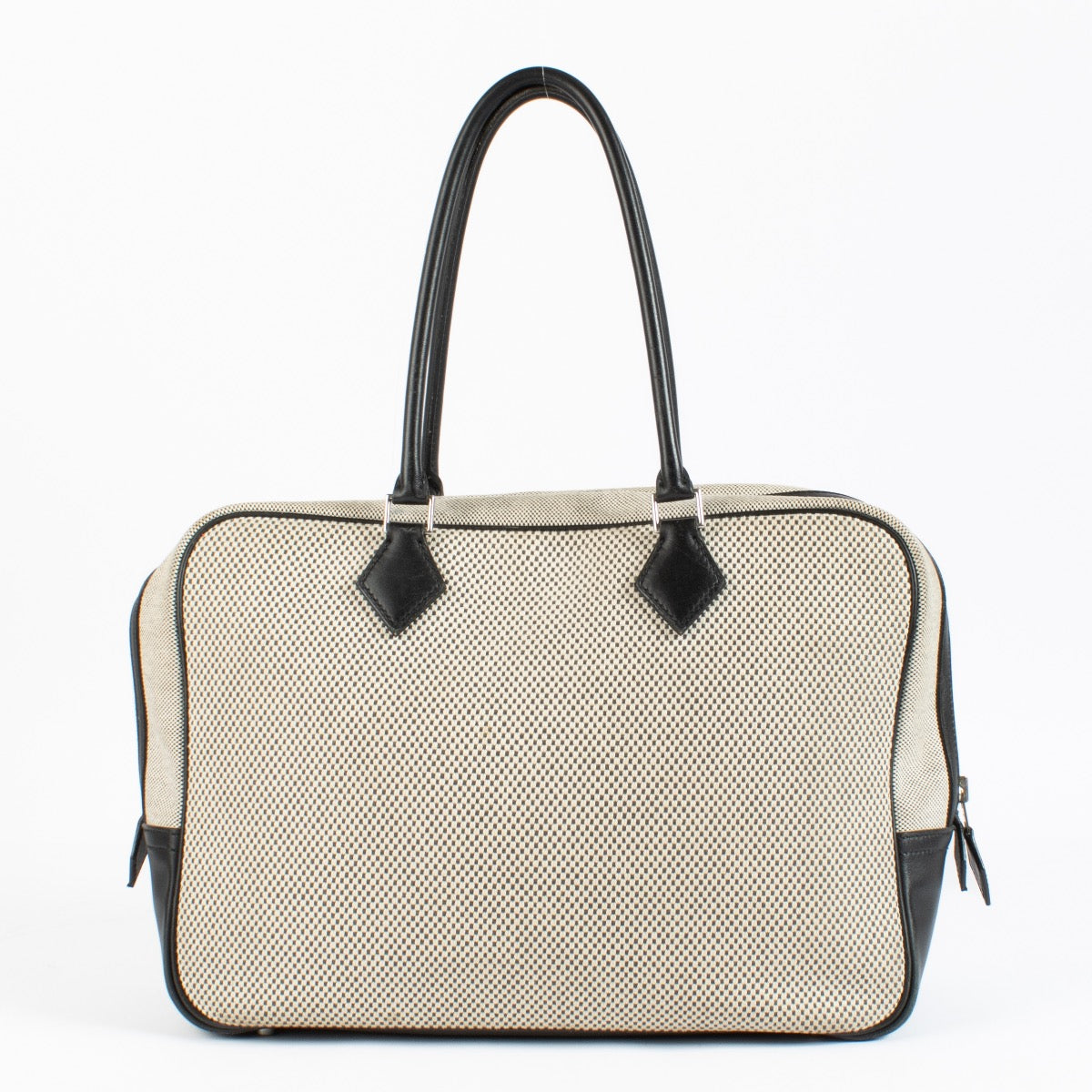 Hermès Plume 32 Canvas/Swift Tas