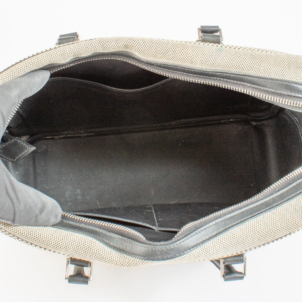 Hermès Plume 32 Canvas/Swift Tas
