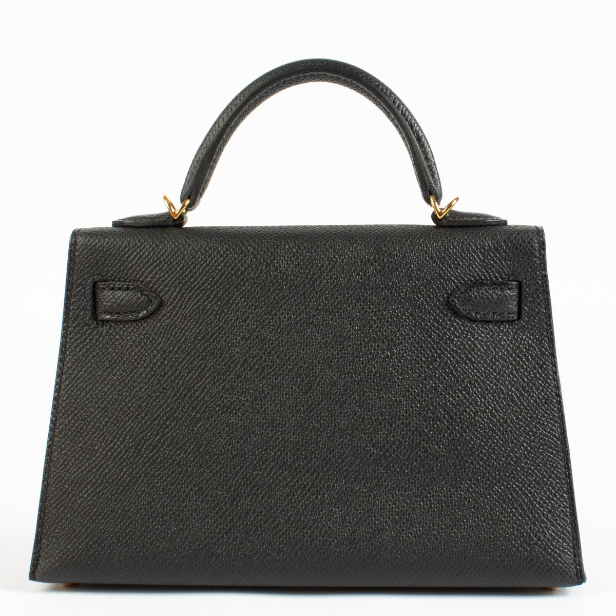 Hermès HSS Kelly Mini II Noir/Nata Epsom GHW