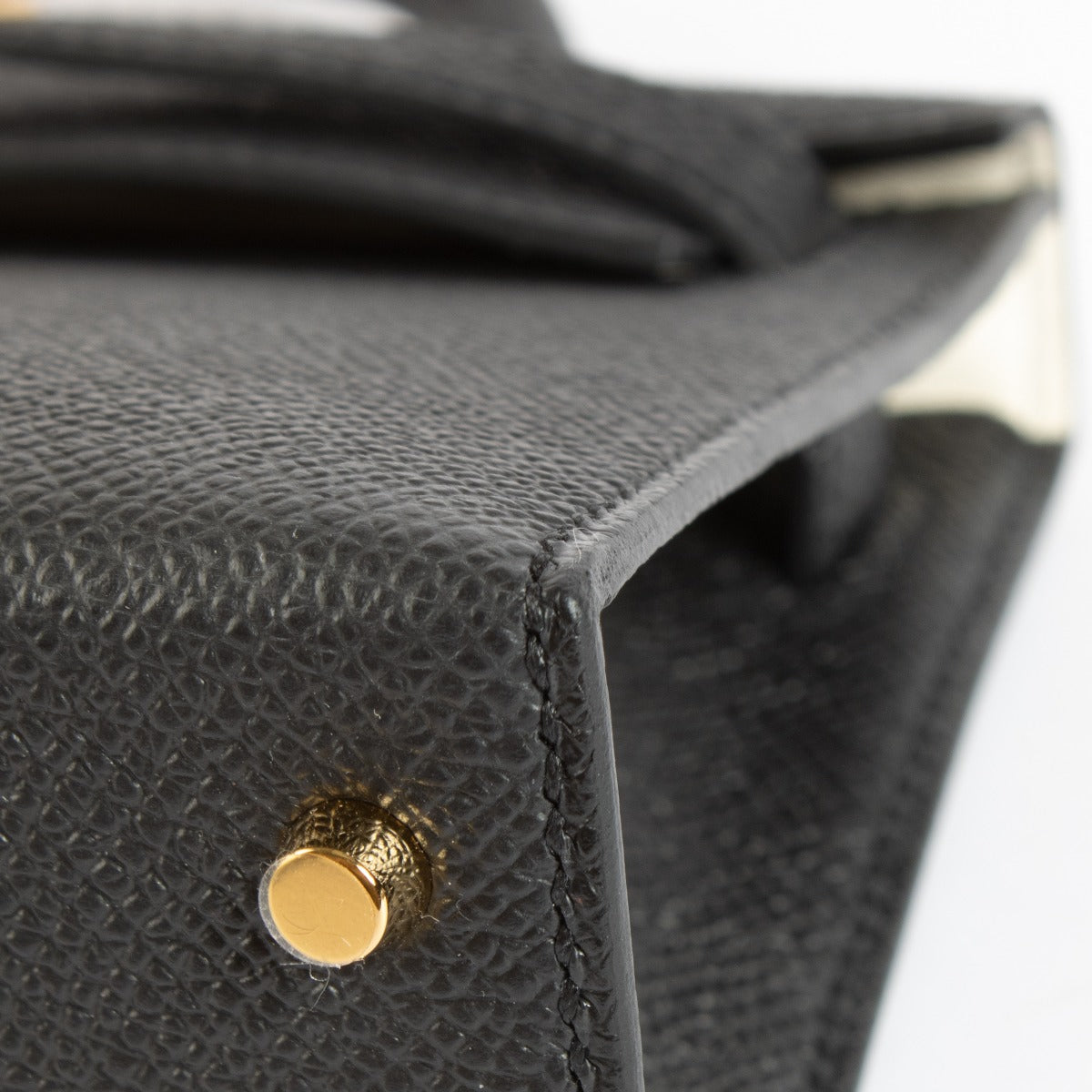 Hermès HSS Kelly Mini II Noir/Nata Epsom GHW