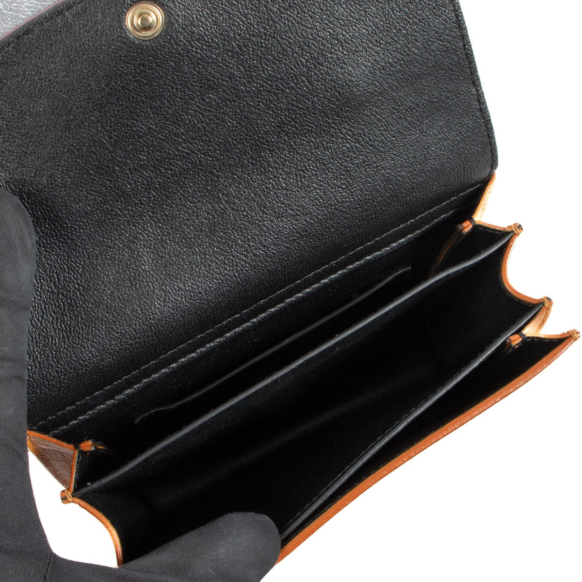 shop 100% authentic second hand Jil Sander Orange Leather Crossbody Bag on Labellov.com