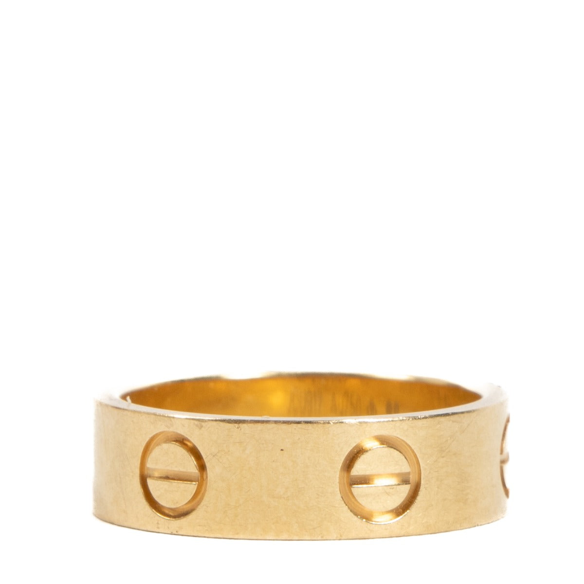 Cartier, Love ring, Love band, Cartier love, Ring, Gold, Labellov, Antwerp, Preloved