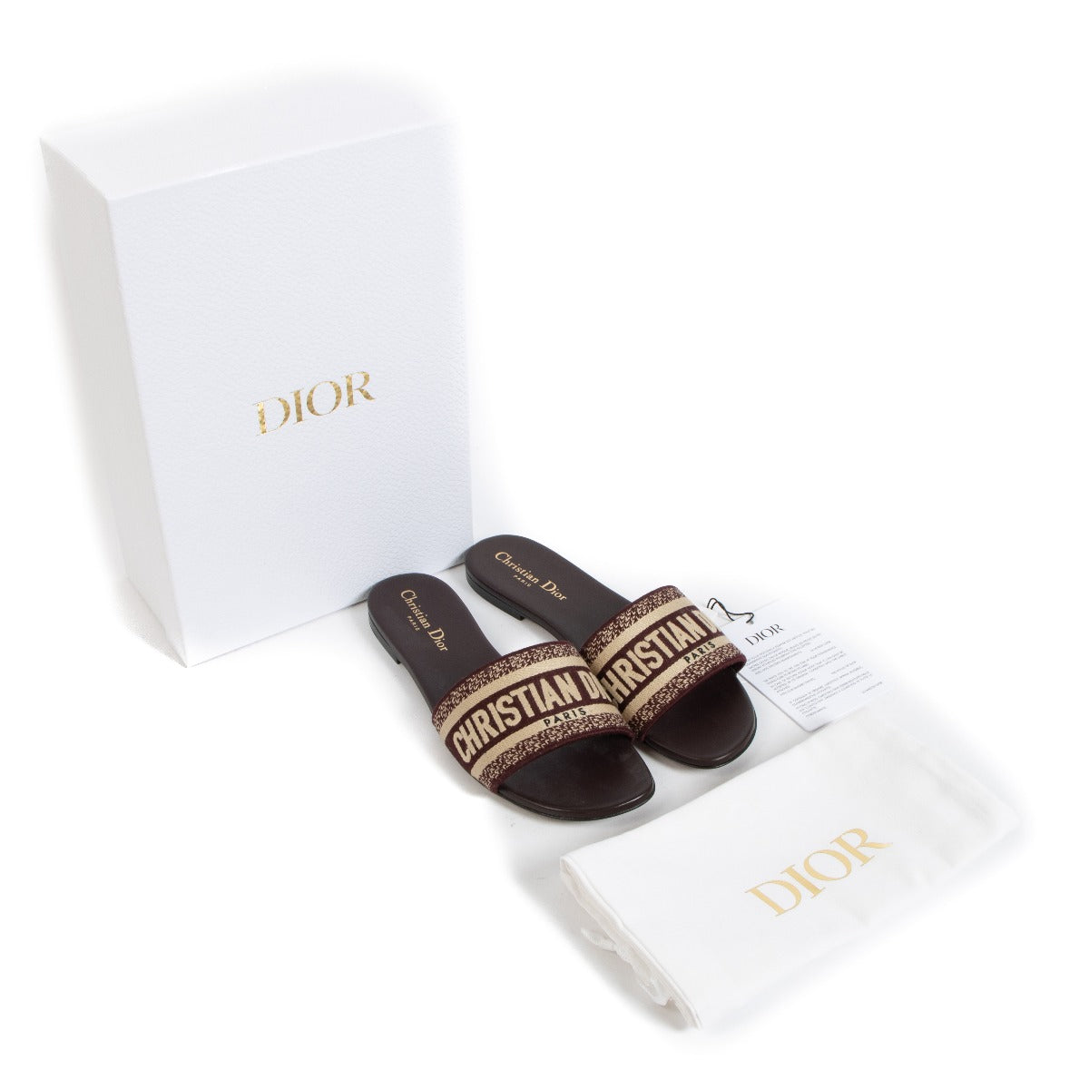 Christian Dior, Dway, embroidery, leather sandal, summer, Antwerp, Labellov, brand new, knokke