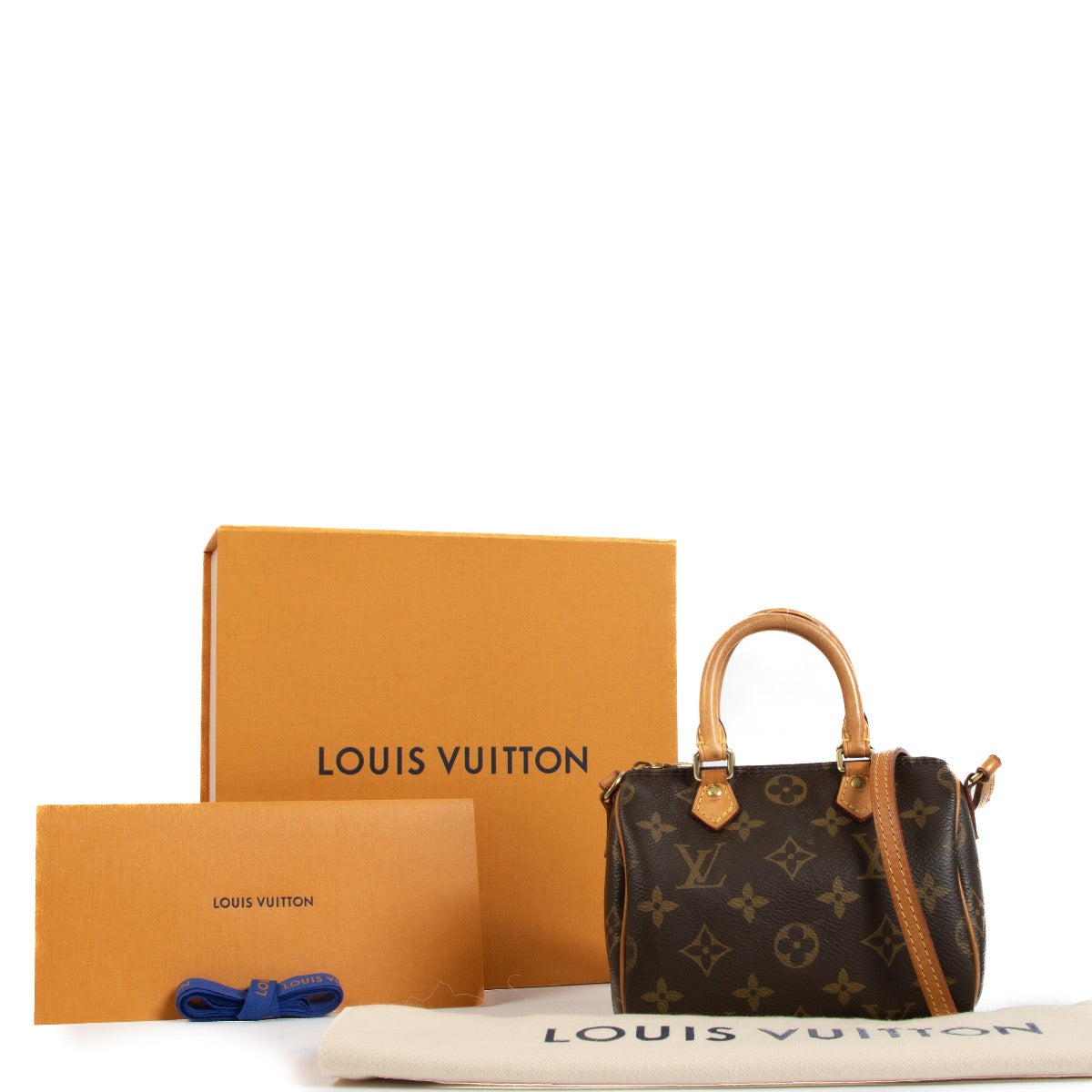 shop 100% authentic second hand Louis Vuitton Nano Speedy Monogram Bag on Labellov.com