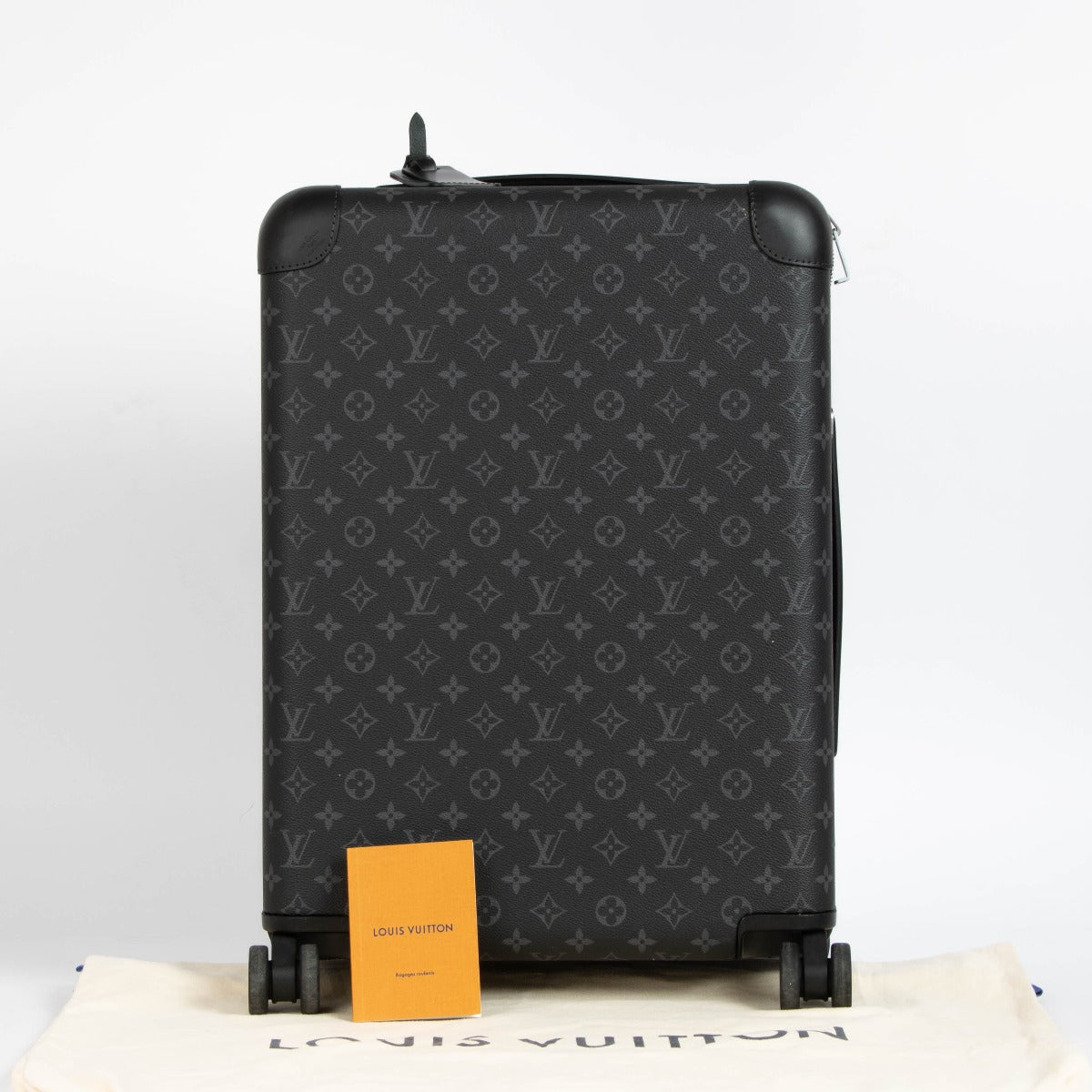 Authentic pre-loved Louis Vuitton Monogram Eclipse Horizon 55 Rolling Luggage on Labellov.com