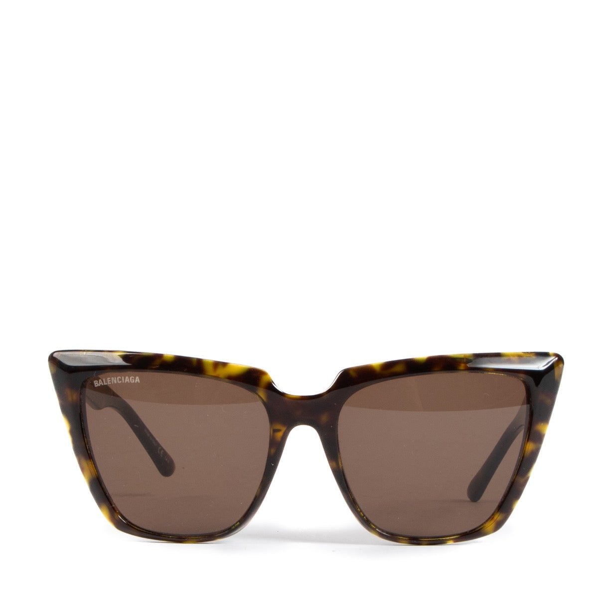 shop 100% authentic second hand Balenciaga Brown BB0046S Tortoiseshell Sunglasses on Labellov.com