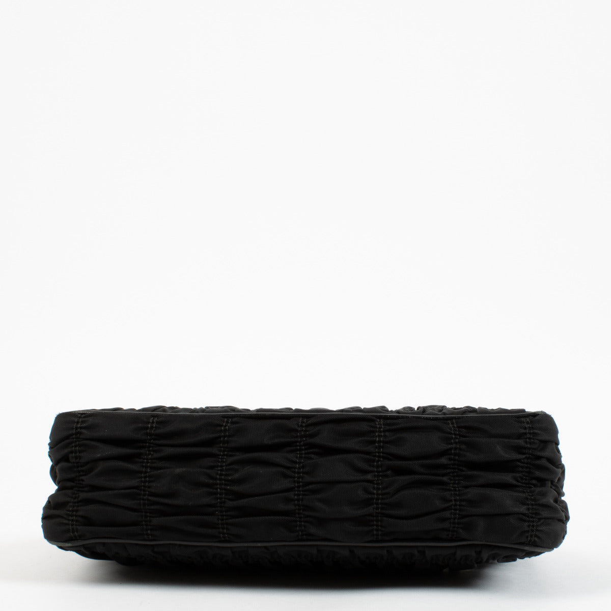 Prada Black Gathered Nylon Bag