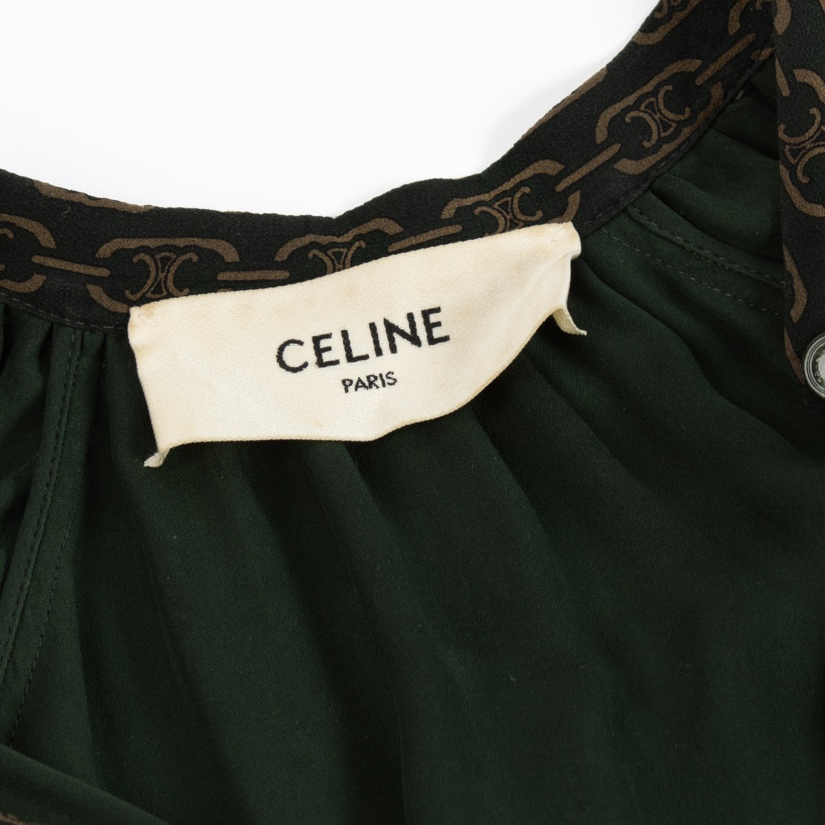 Haut en Soie Monogramme Céline - Taille FR38