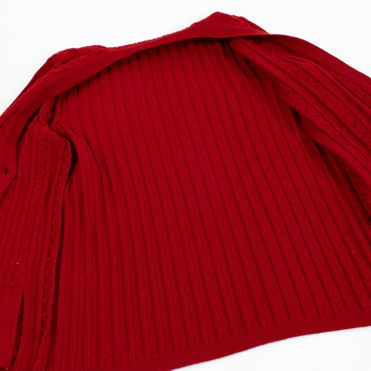 Celine Vintage Red Cardigan