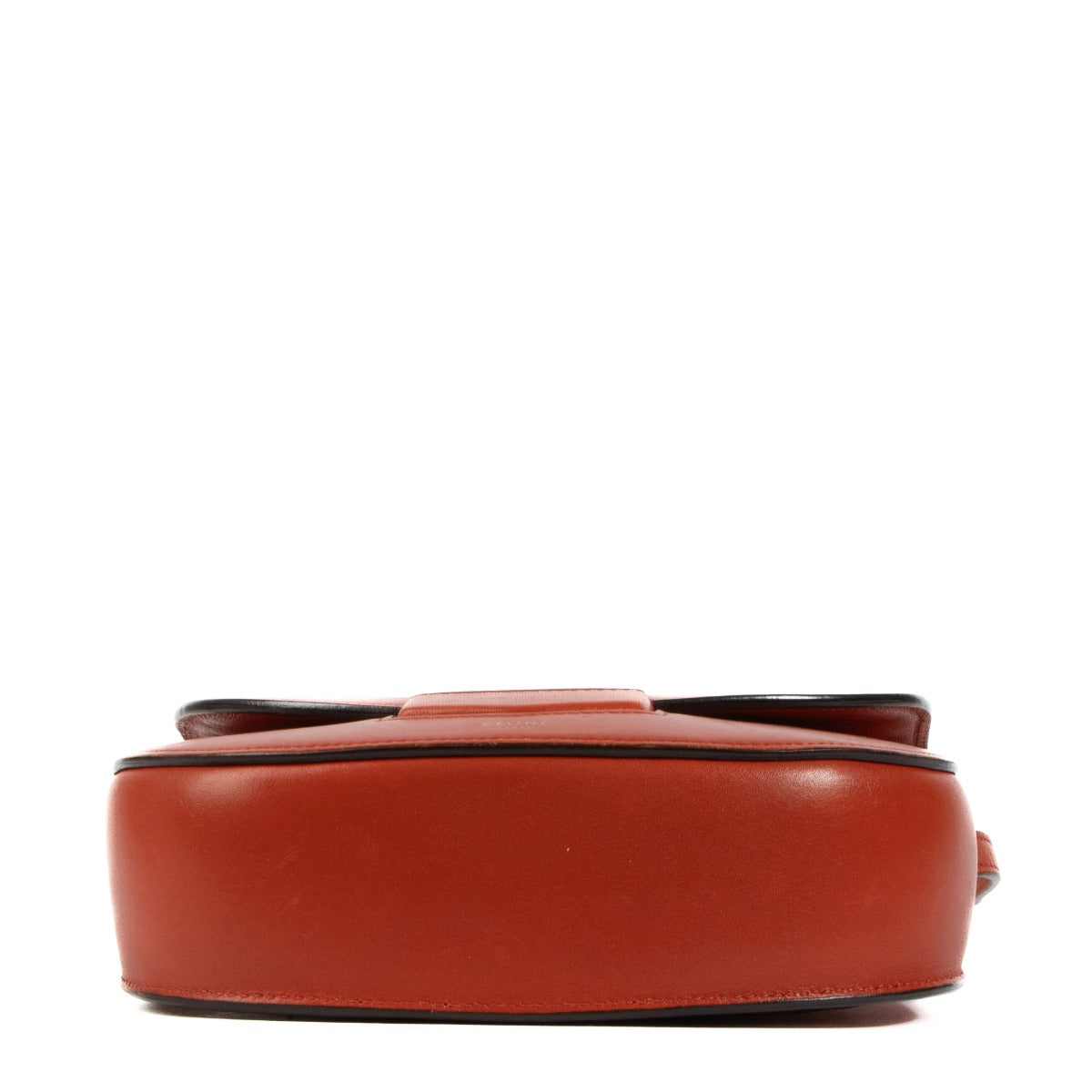 Shop authentic second hand Celine Red Calfskin Trotteur Small Crossbody on Labellov.com