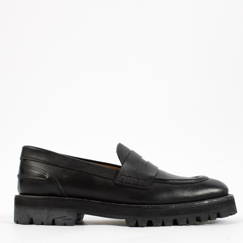 Dries Van Noten Black Loafers