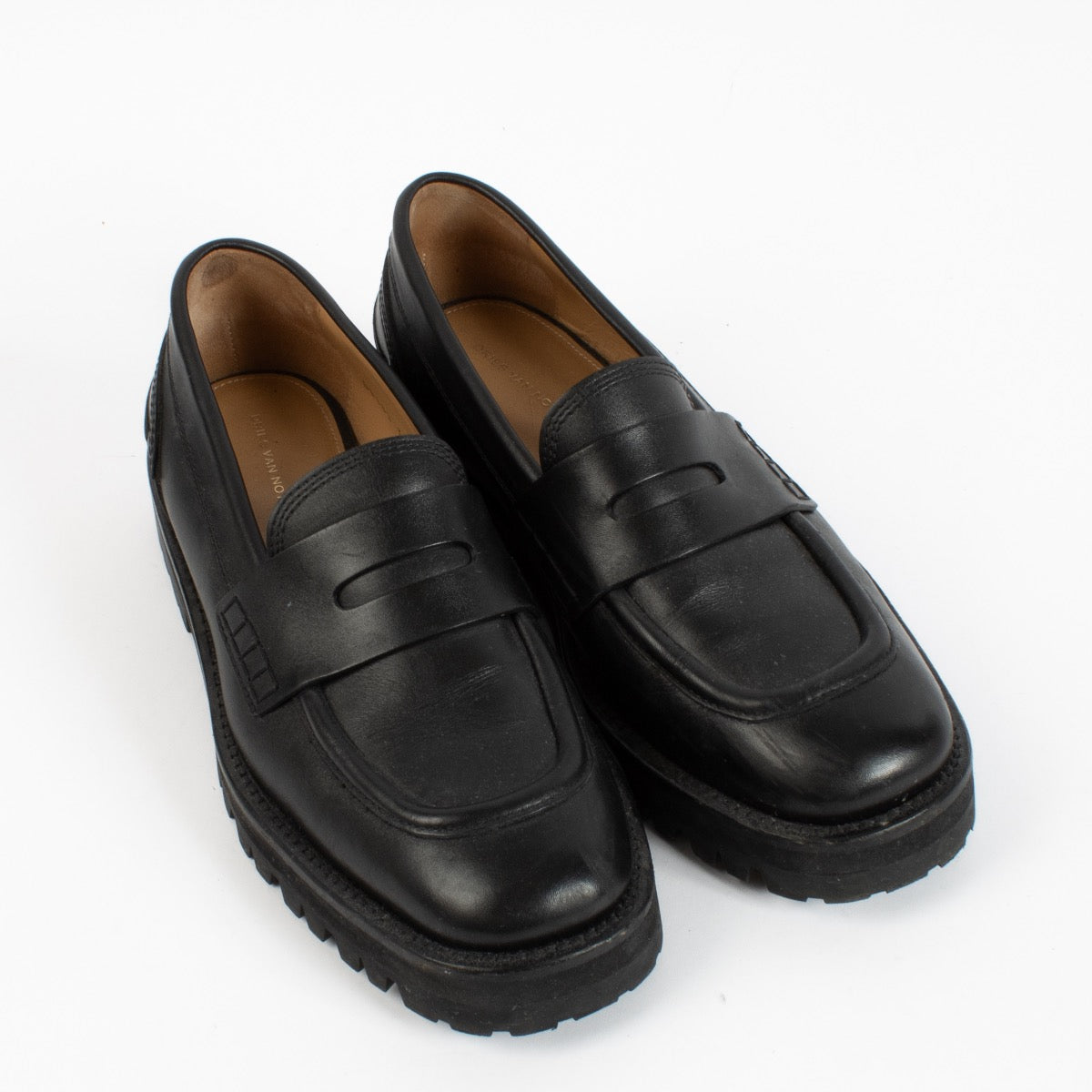 Dries Van Noten Black Loafers