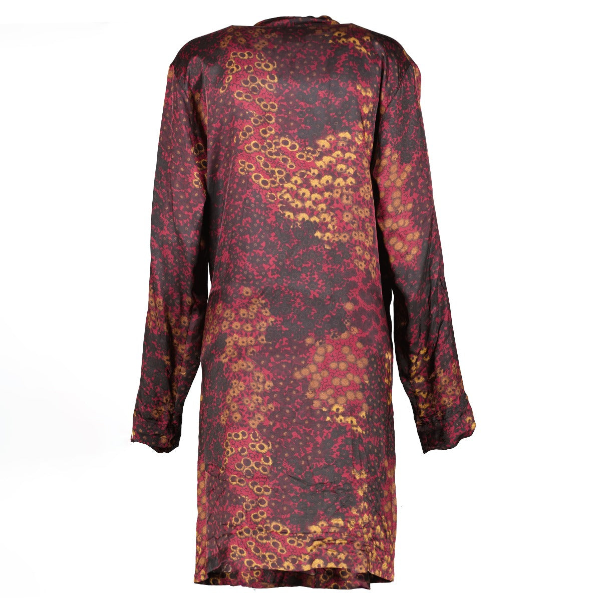 Shop safe online at Labellov in Antwerp, Brussels and Knokke this 100% authentic second hand Dries Van Noten Floral Viscose Robe - Size S