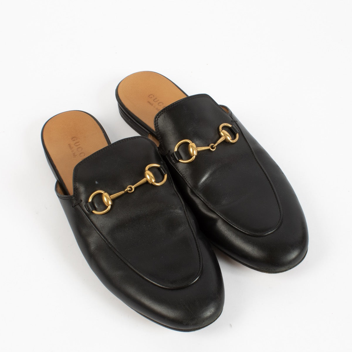 Gucci Black Loafers Leather