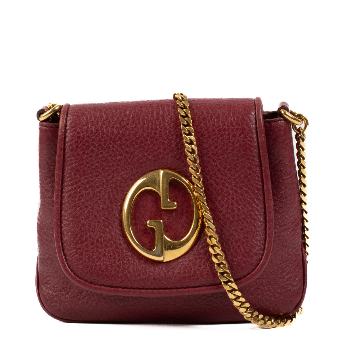 Gucci Burgundy 1973 Mini Bag