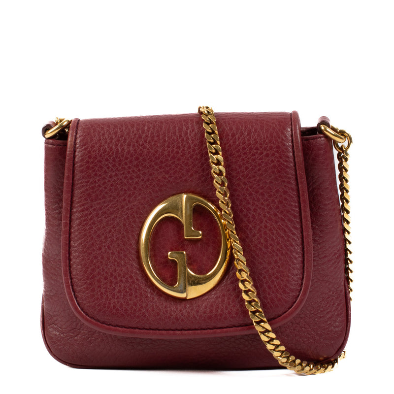 Gucci Burgundy 1973 Mini Bag