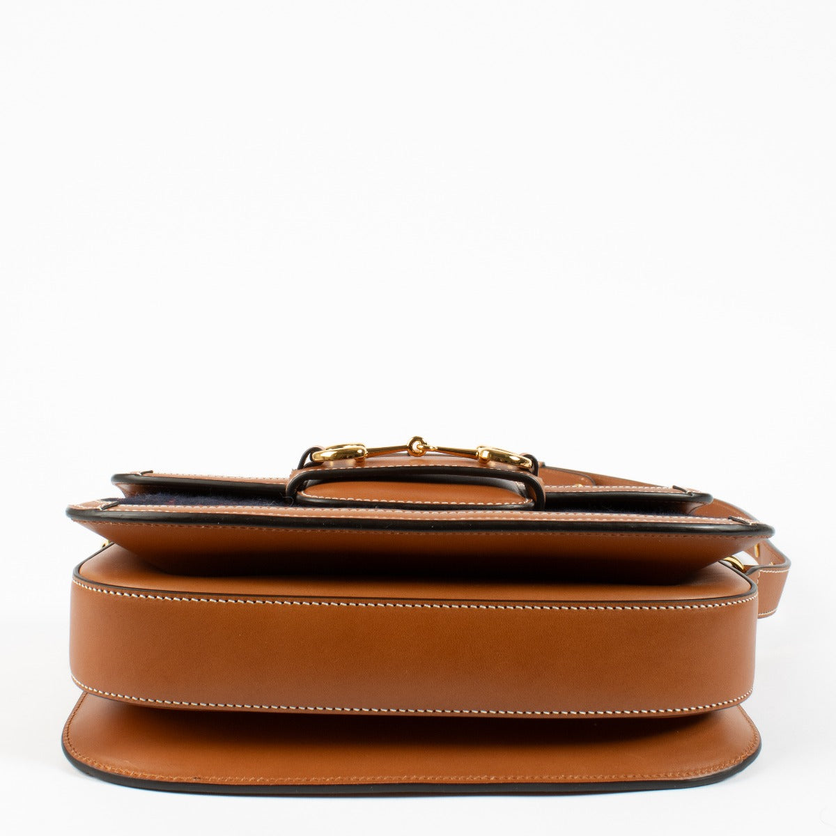 Gucci GG Vilt Medium Horsebit 1955 Tas