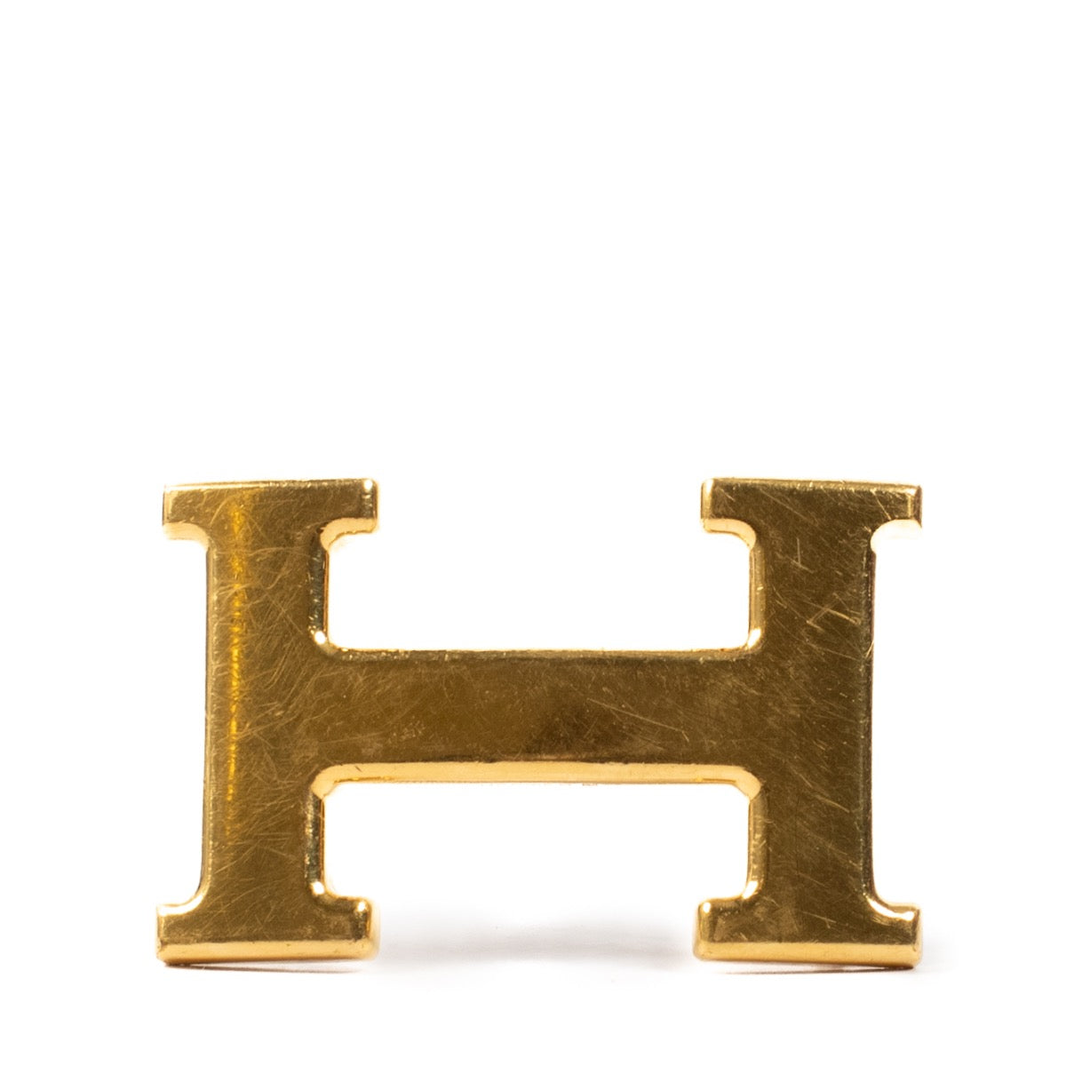 shop 100% authentic second hand Hermès Gold H Belt Buckle on Labellov.com