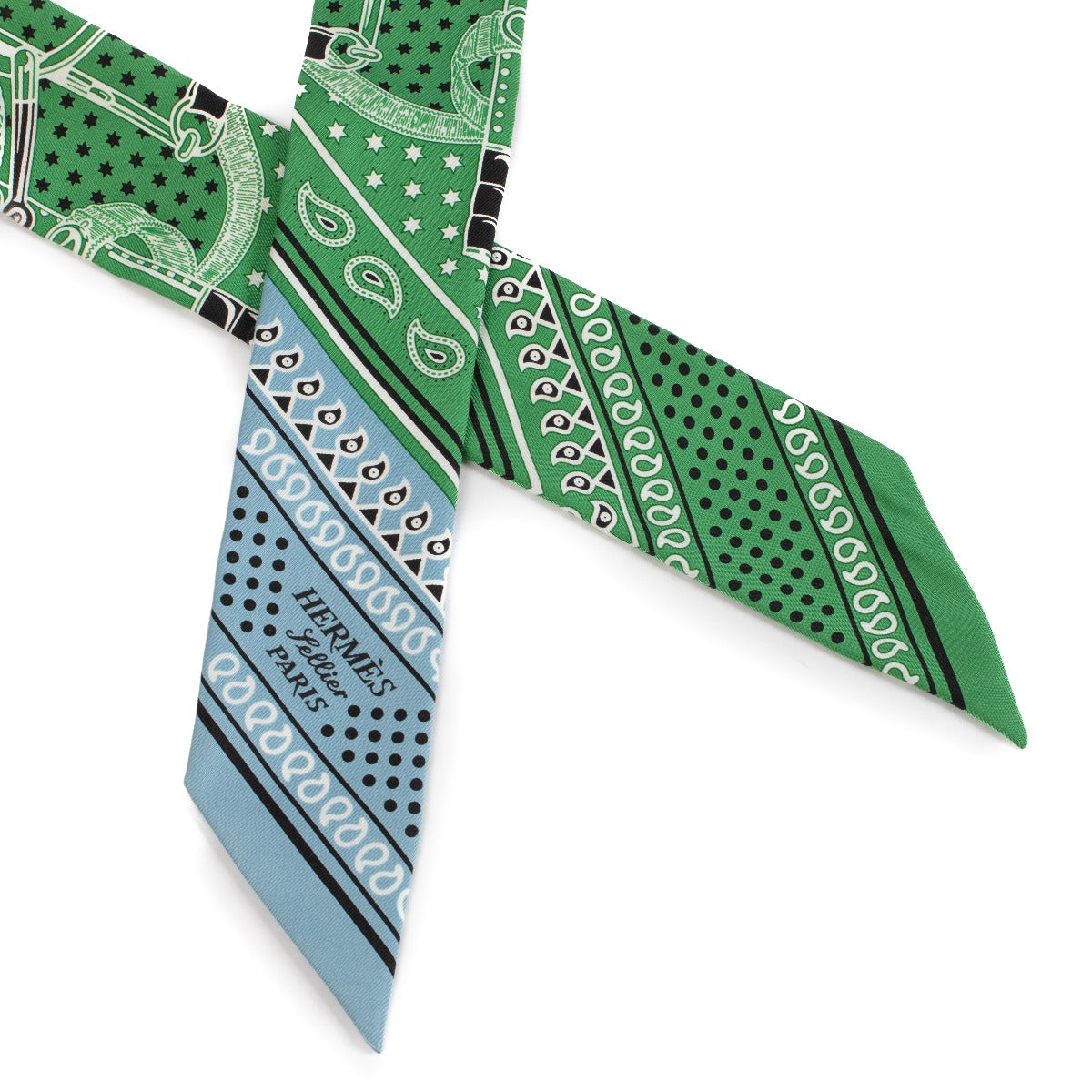 Hermès Eperon d'Or Bandana Twilly