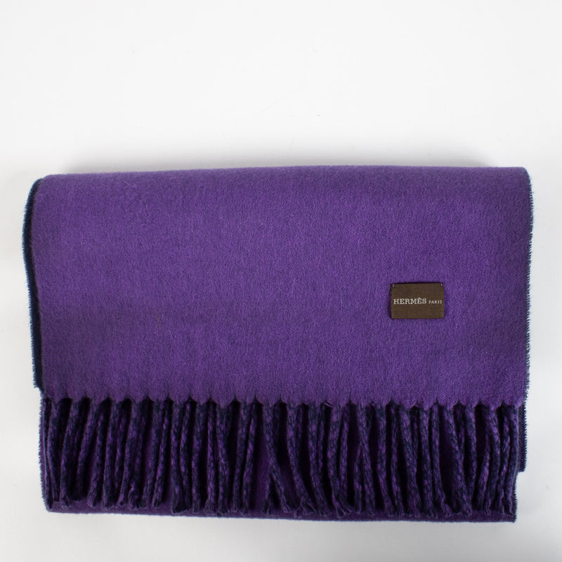 Hermes Purple Scarf