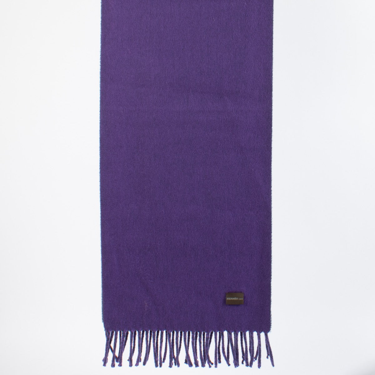 Hermes Purple Scarf