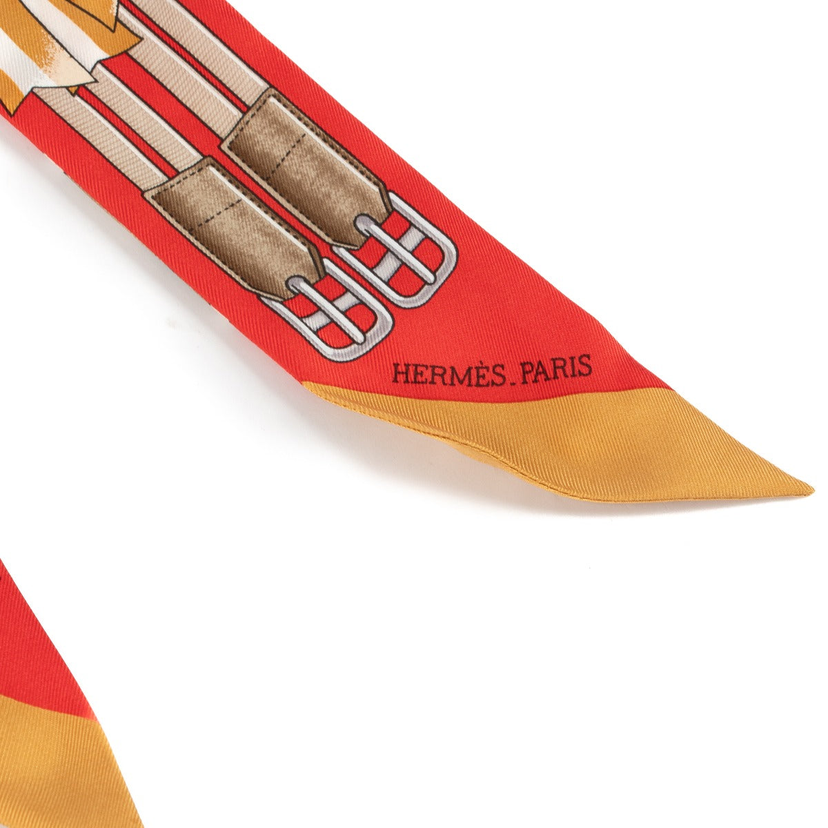 Foulard Twilly Hermès Rouge Vif Jumping