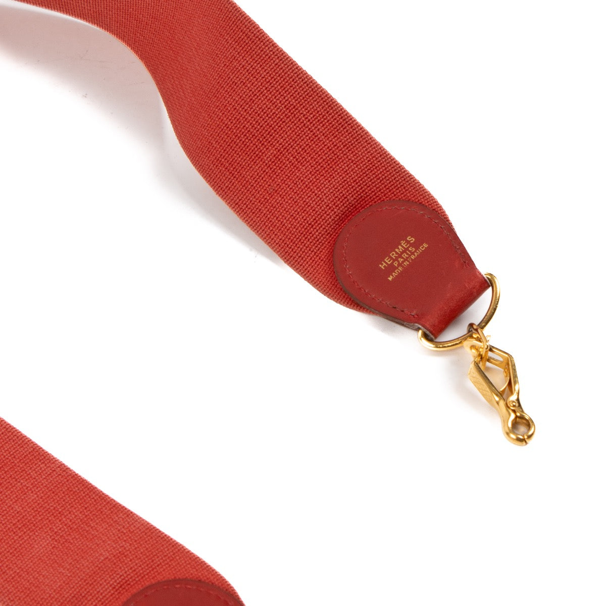 shop 100% authentic second hand Hermès Red Bag Strap on Labellov.com