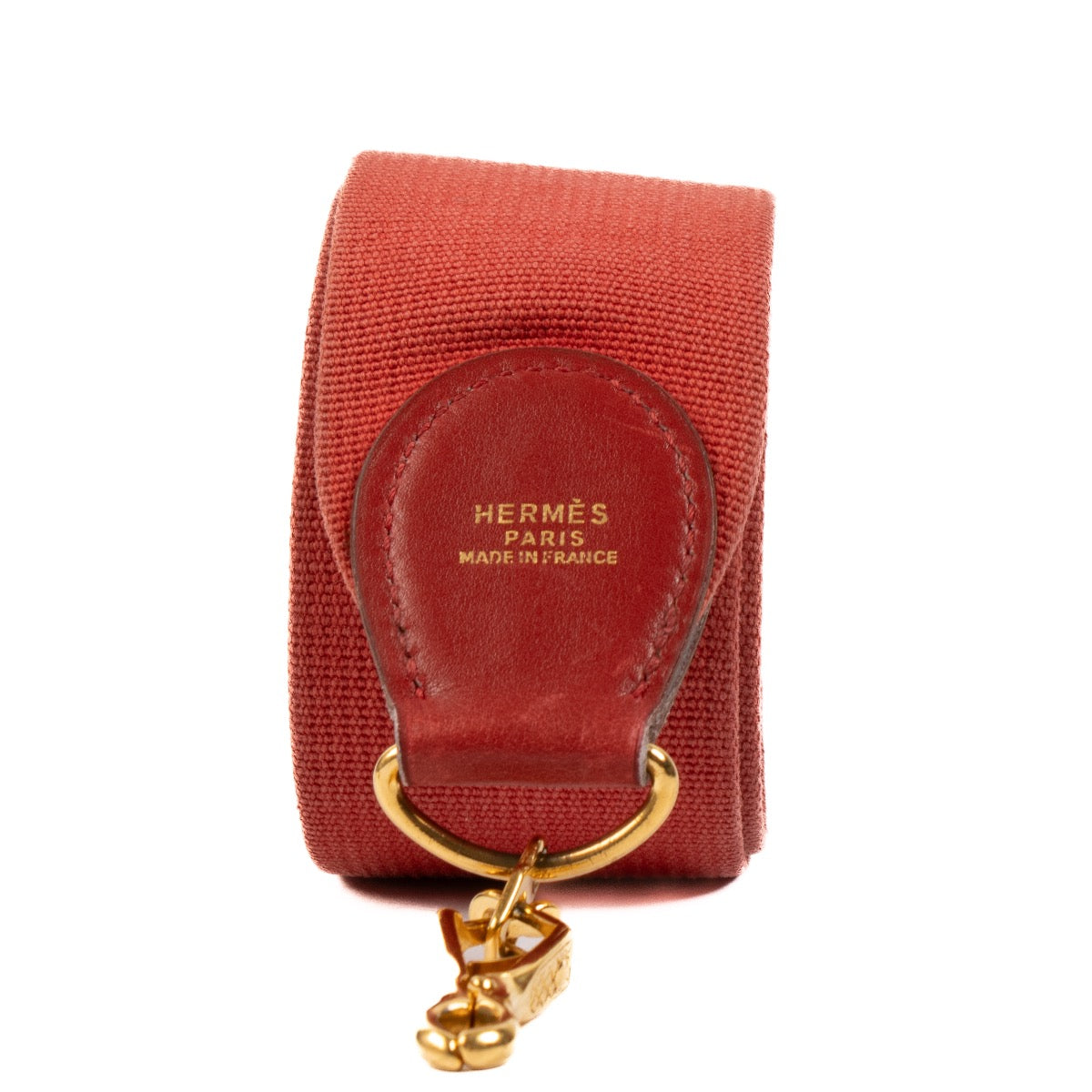 shop 100% authentic second hand Hermès Red Bag Strap on Labellov.com