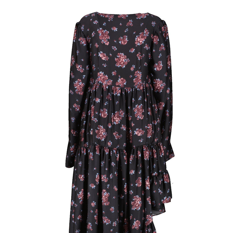 Shop 100% authentic secondhand Magda Butrym Blue Floral Dress - Size FR 38 on Labellov.com