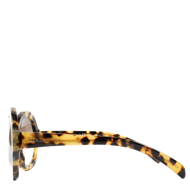 Prada SPR06R Schildpad Ronde Zonnebril