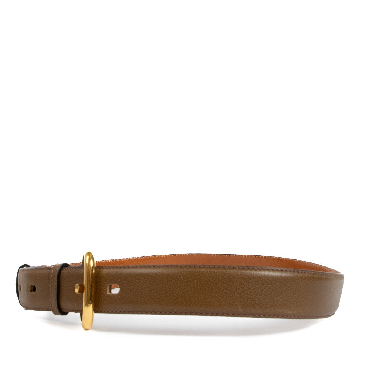 Delvaux, Leather, Belt, Buckle, Gold, Preloved, Labellov, Antwerp, Knokke,