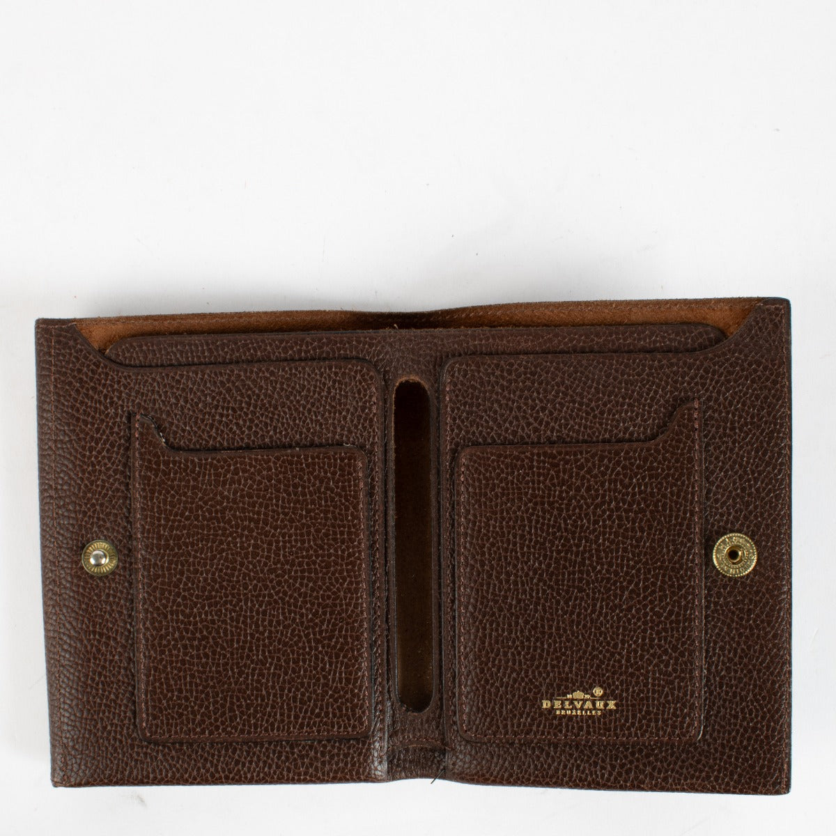 Authentic pre-loved Delvaux Brown Denise Wallet on Labellov.com
