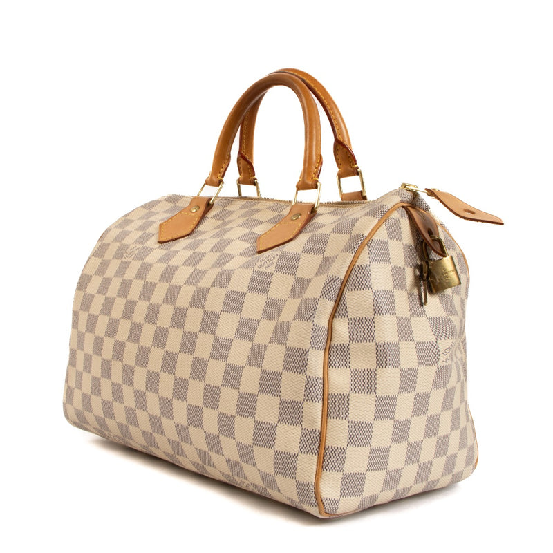 Louis Vuitton Speedy 30 Damier Azur