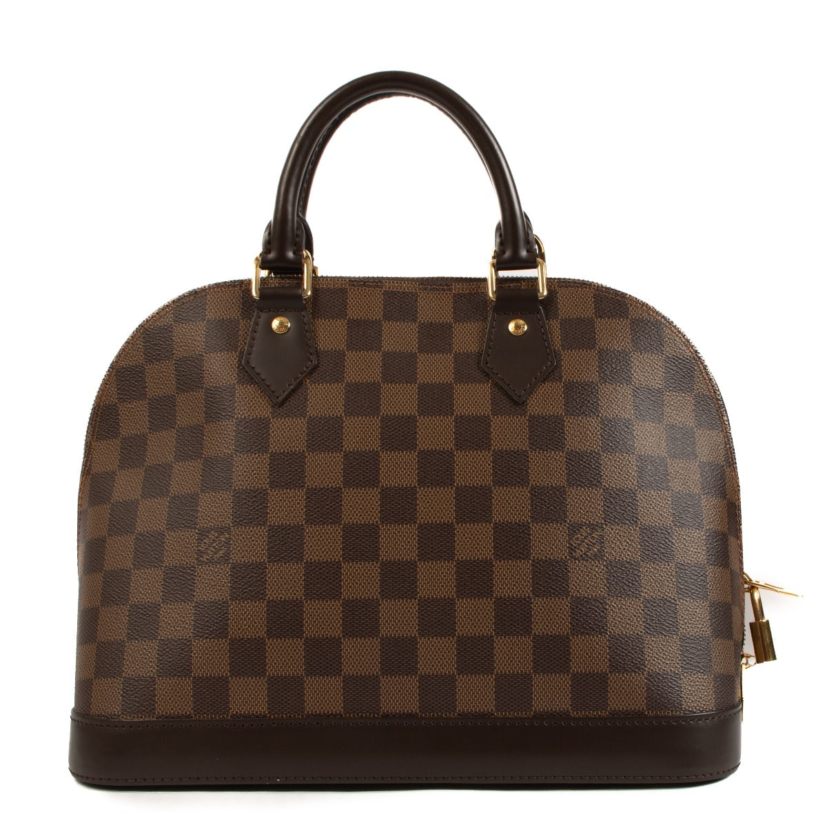 Louis Vuitton Alma, Alma, Damier Eben, Preloved, Handbag, Designer, Fashion, Labellov, Knokke, Antwerp