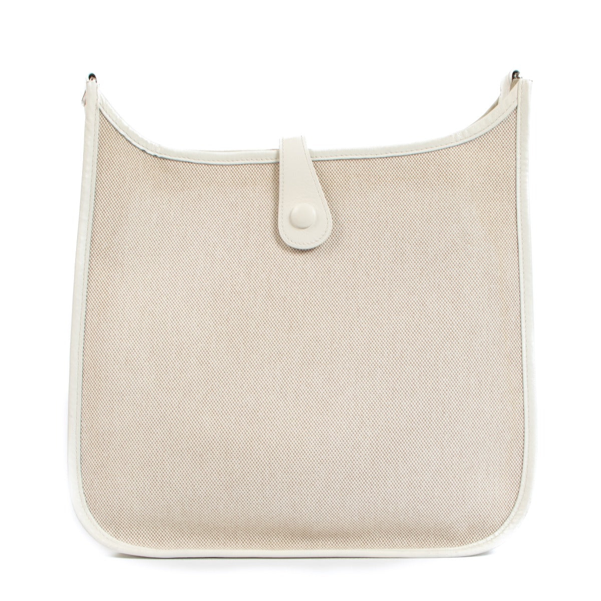 Hermès Evelyne 29 Toile H/Evercalf Ecru/White PHW