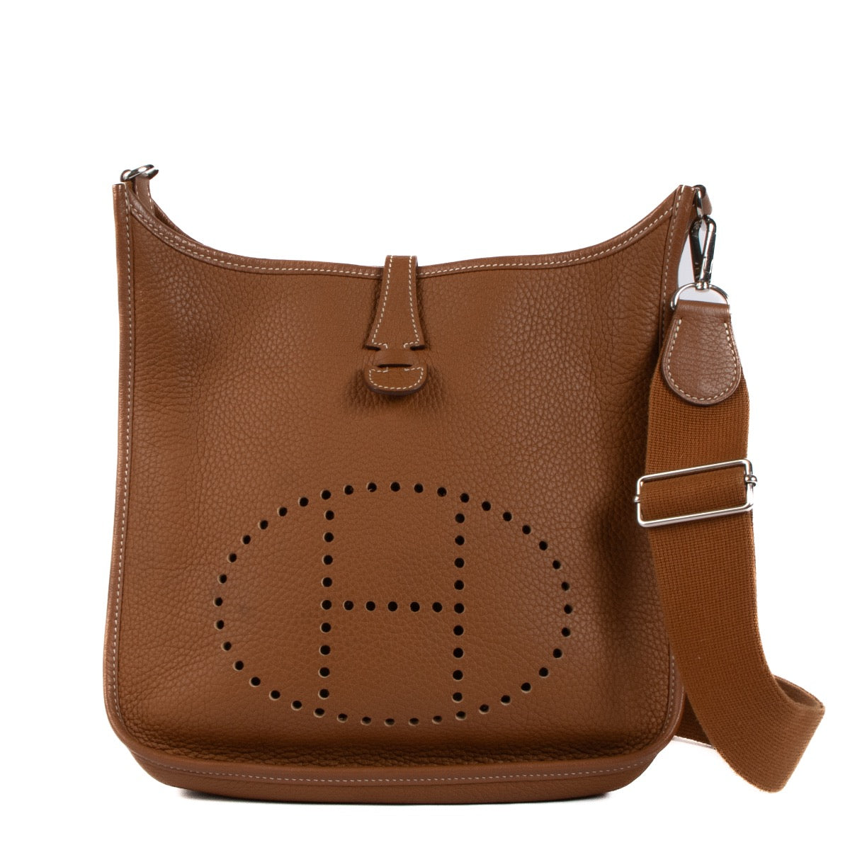 Shop 100% authentic second-hand Hermès Evelyne III 29 Gold Taurillon Clemence PHW on Labellov.com
