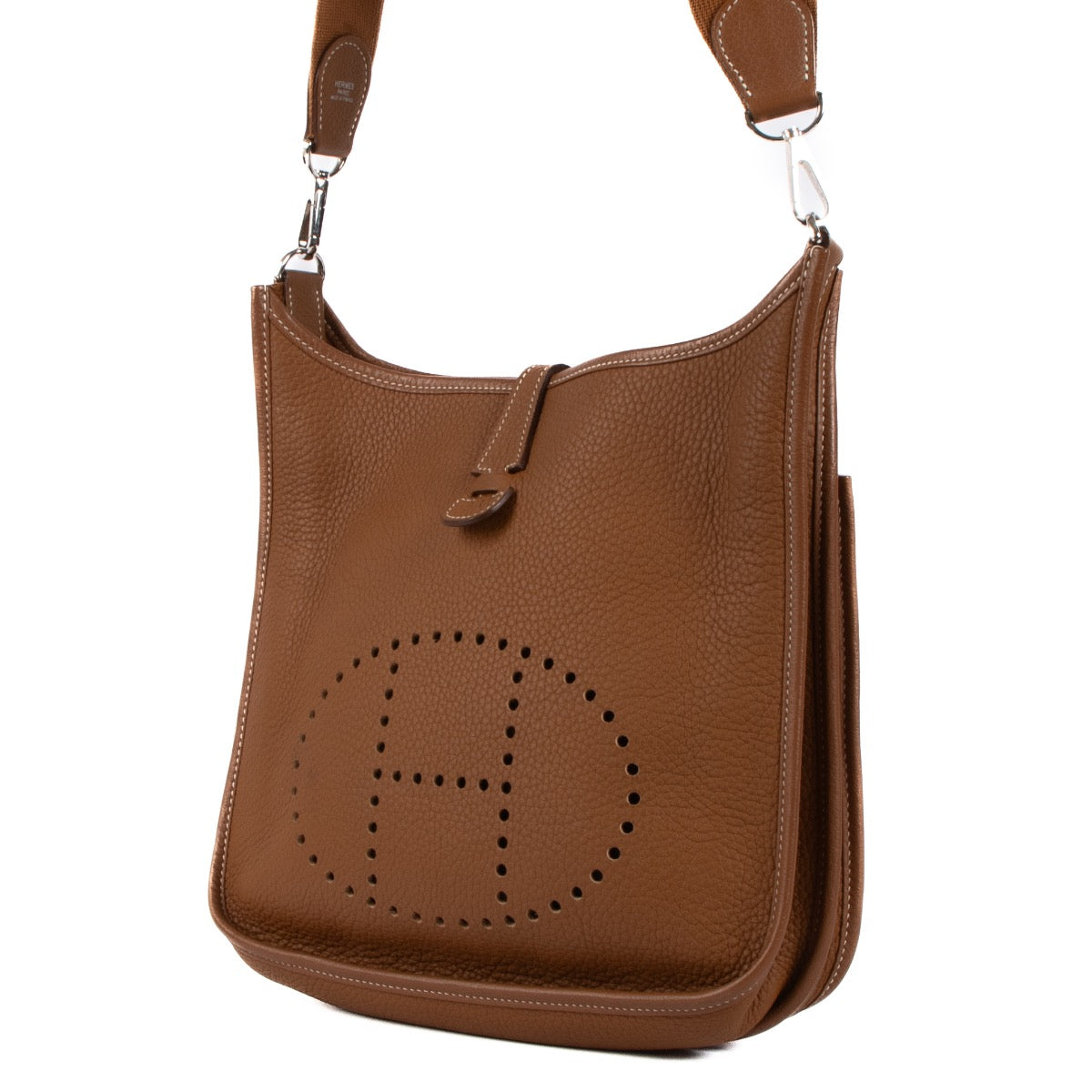 Shop 100% authentic second-hand Hermès Evelyne III 29 Gold Taurillon Clemence PHW on Labellov.com