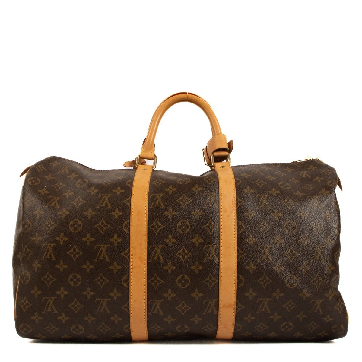 Buy real authentic Louis Vuitton Monogram Keepall 50 Travel Bag safe online at Labellov.com