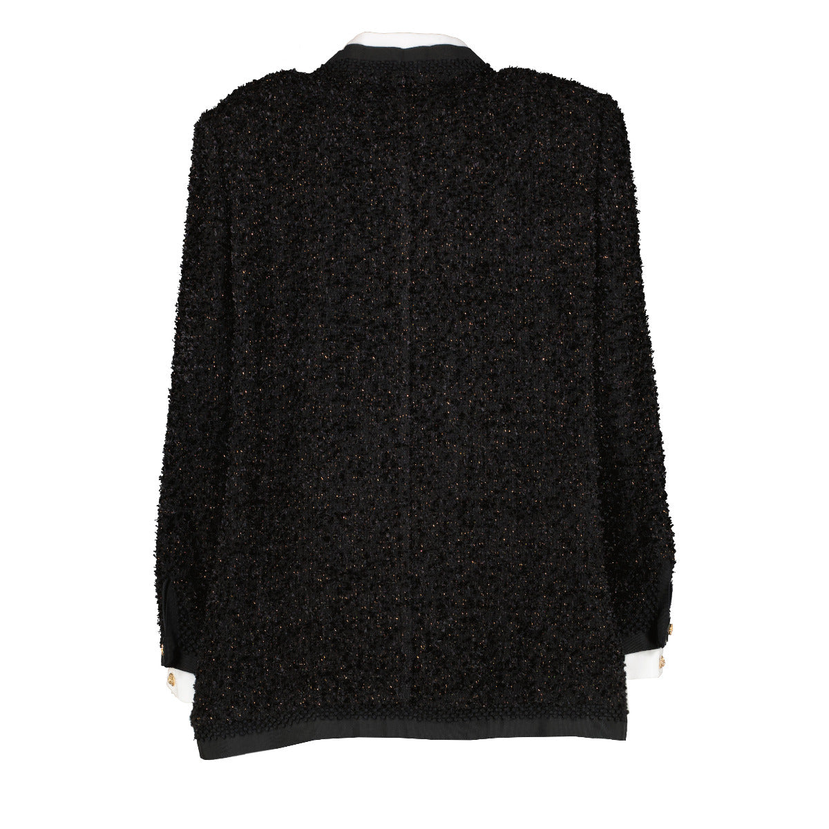 Chanel 17A Tweed Mock Shirt Jacket