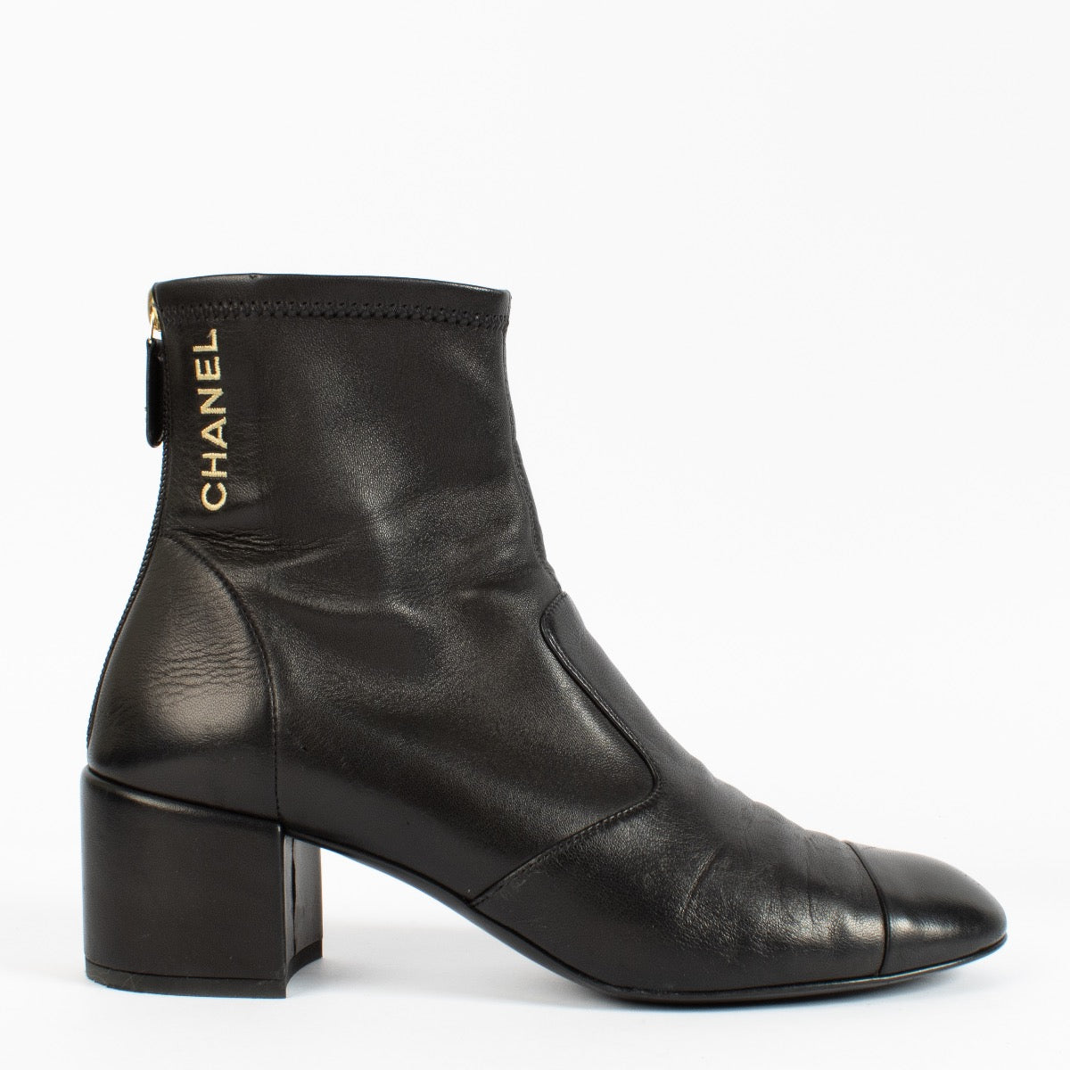 Shop 100% authentic second hand Chanel Black Boots on Labellov.com