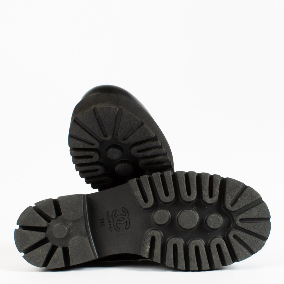 Shop 100% authentic second hand Chanel Black Loafers on Labellov.com