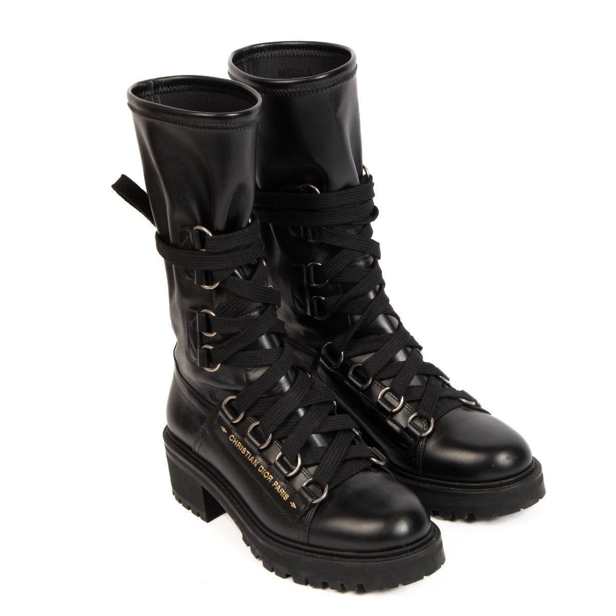 Christian Dior Black D-fight Boots, Christian Dior D-fight Boots, Christian Dior D-fight, Christian Dior Boots, Black boots, Christian Dior black boots, Labellov, Preloved, Antwerp, Brussels, Knokke