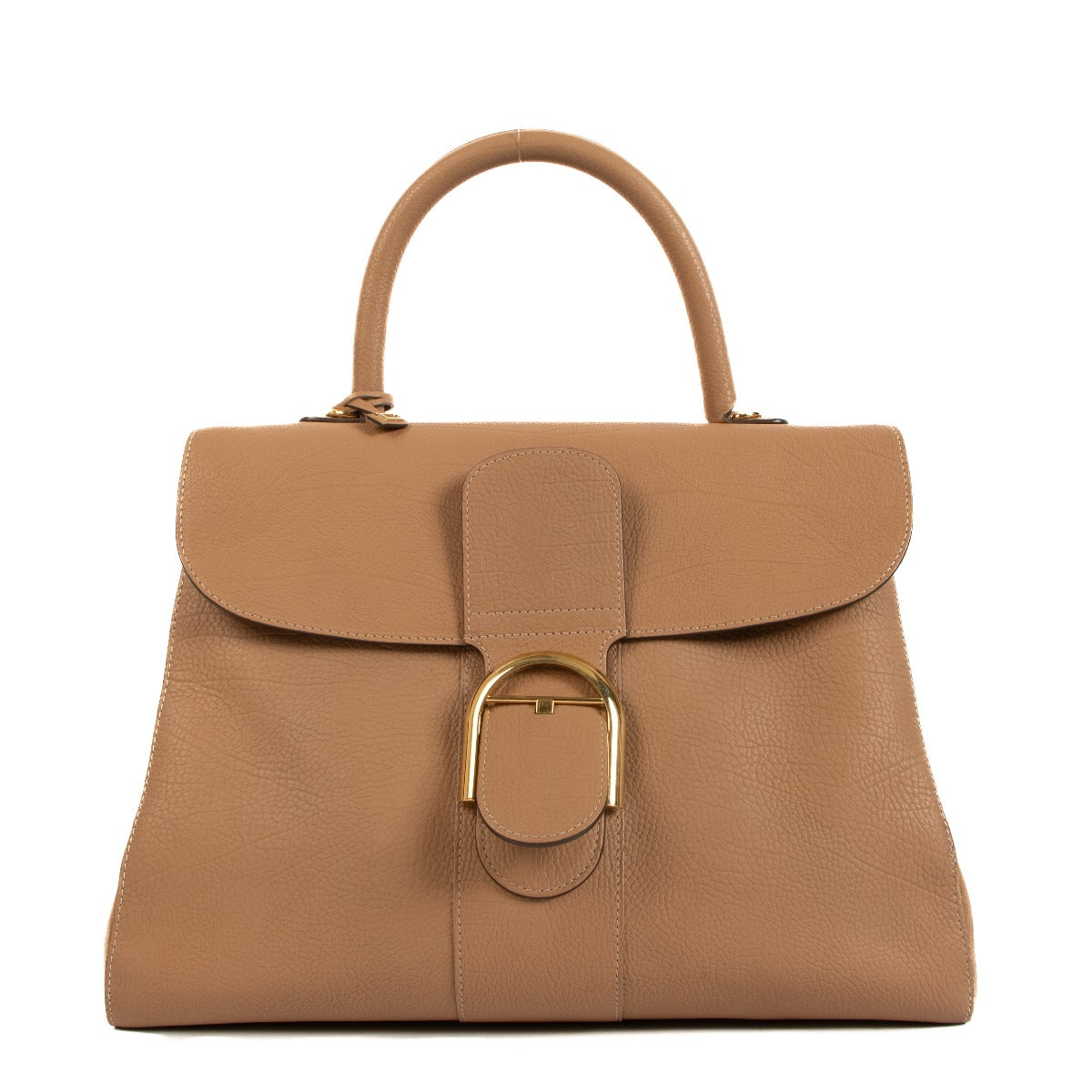 Pre-owned Delvaux Brillant GM Fly Vison Crispy Calf